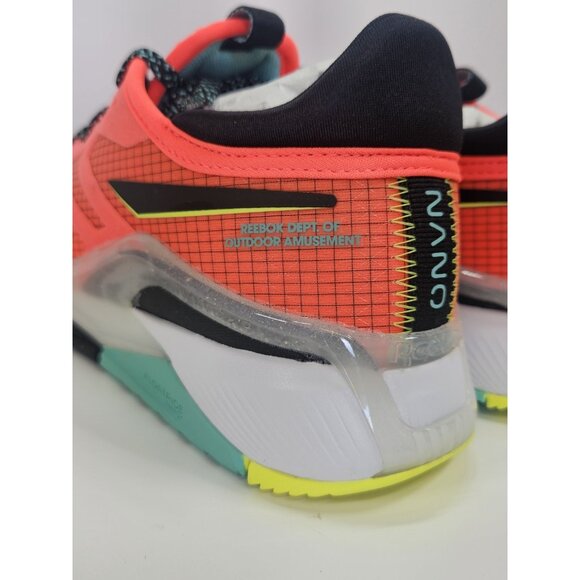 Reebok Nano X2 TR Adventure Mens 9 Sneaker Cross Fit‎ Workout Orange Flame Multi main image 5